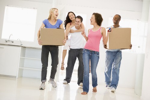 Office removal team planning a move in Highbury street surroundings