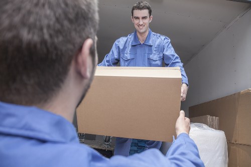 Local removal team planning a move in Highbury near residential streets