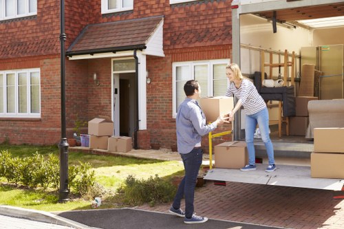 Furniture pick-up service helping with bulky item removal in Highbury