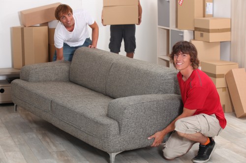 A professional home moving service supporting a Highbury move