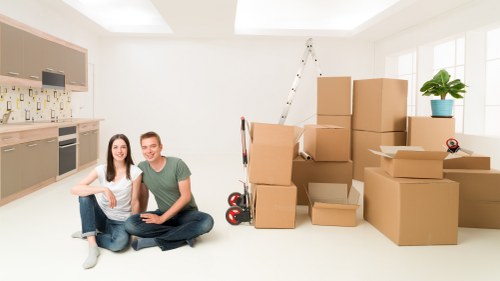 Packing and moving student belongings for a Highbury removals service