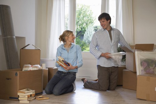 Office and business removals support for customers in Highbury