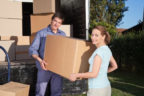 Truck service handling a residential move near Highbury properties